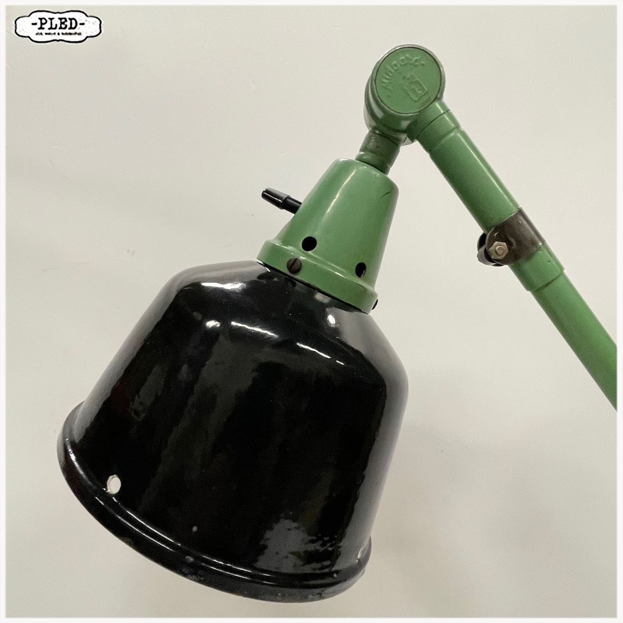 Industriele Midgard lamp – DDR, jaren 50/60, Curt Fischer - Afbeelding 10