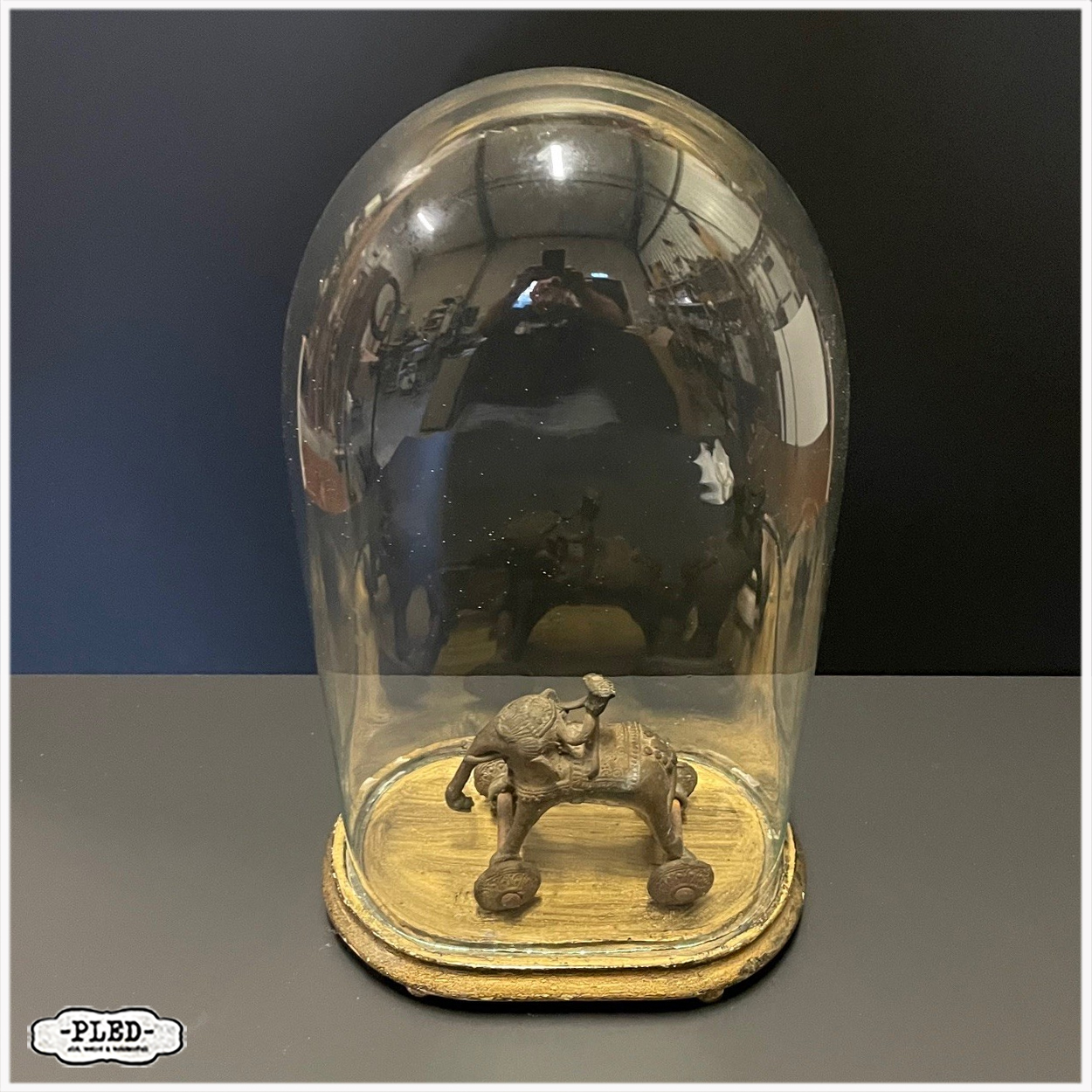 Oude, mond geblazen stolp - Afbeelding 3