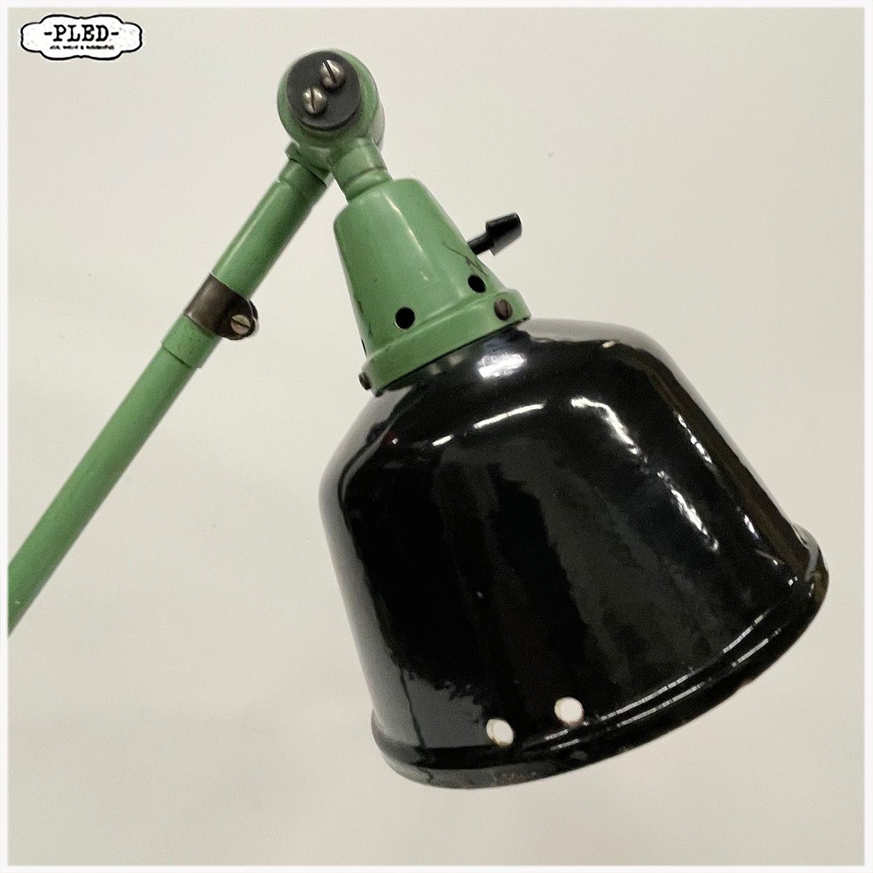 Industriele Midgard lamp – DDR, jaren 50/60, Curt Fischer - Afbeelding 11