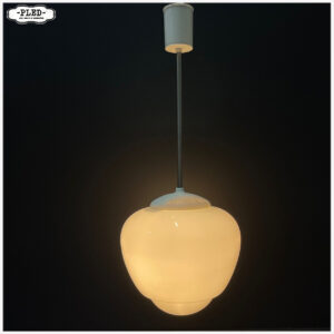 Opaline pendellamp / 2 (middel groot)