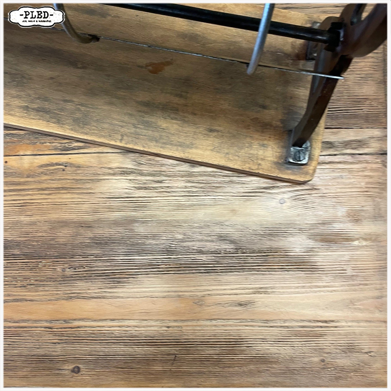 Oude, grenen toonbank met zes lades - Afbeelding 12