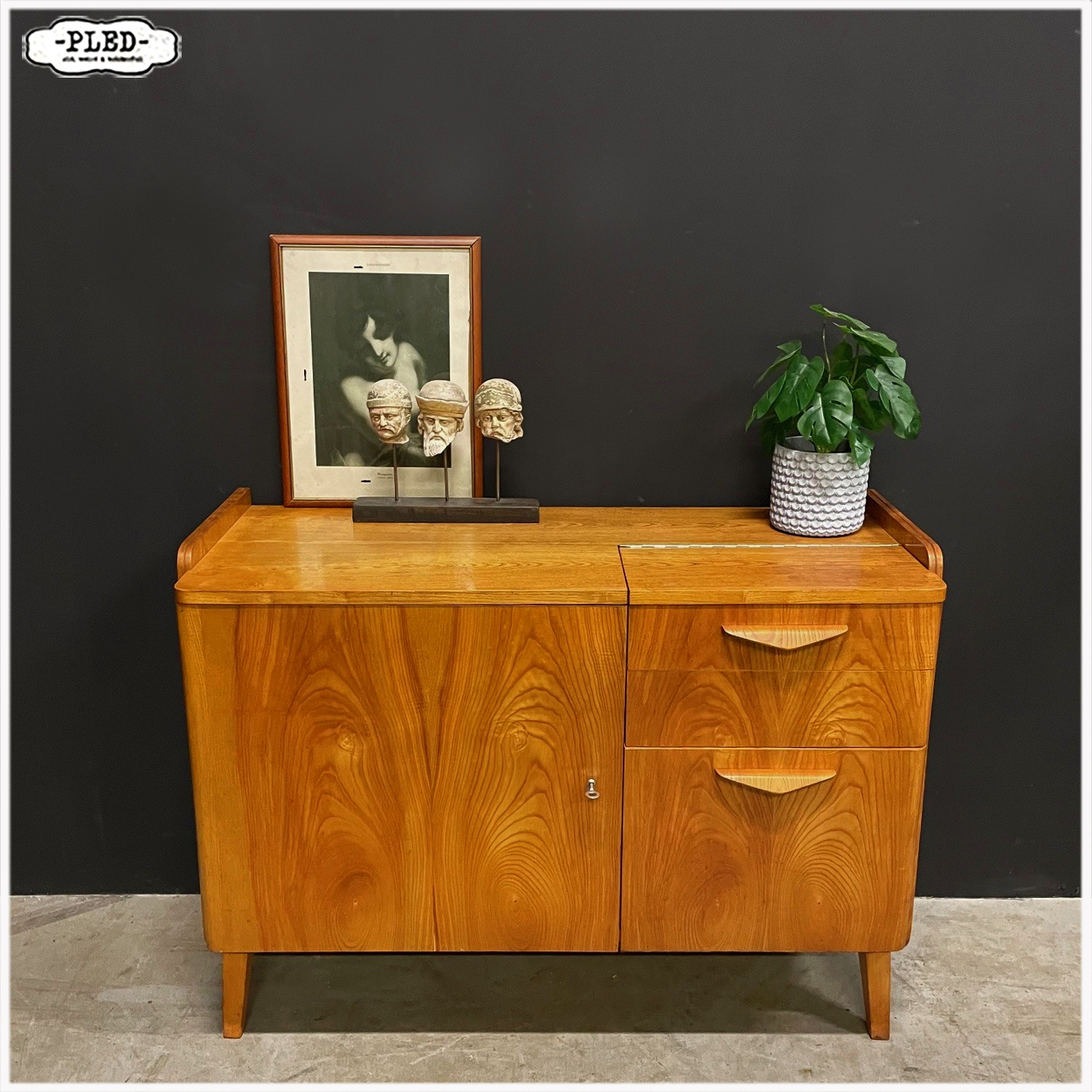 Vintage dressoir, František Jirák, jaren 60 - Afbeelding 5