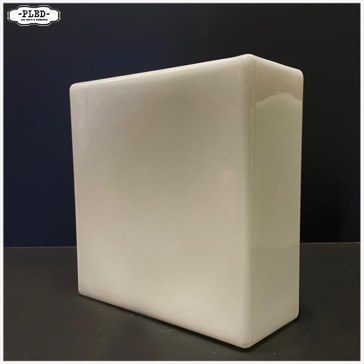 Vintage opaline plafonnières, Bohemen - Afbeelding 2