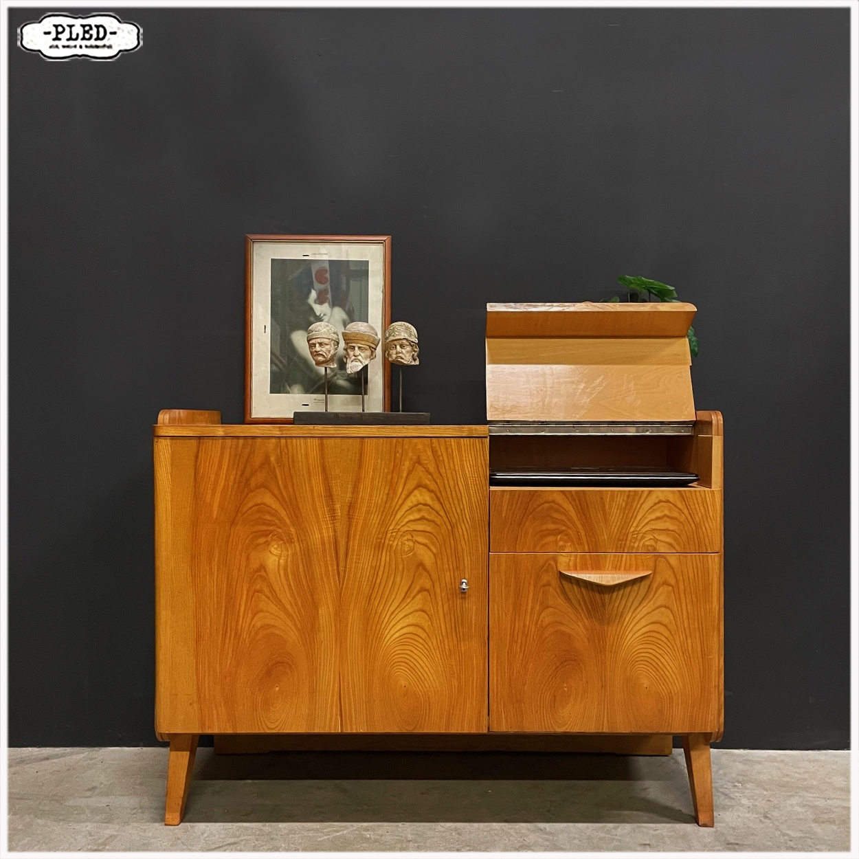 Vintage dressoir, František Jirák, jaren 60 - Afbeelding 2