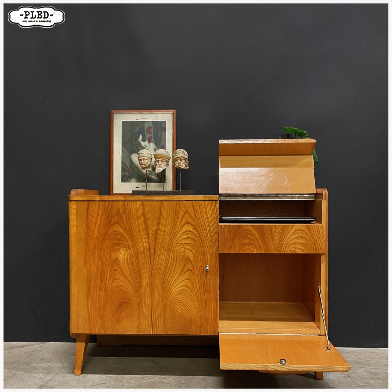 Vintage dressoir, František Jirák, jaren 60 - Afbeelding 3