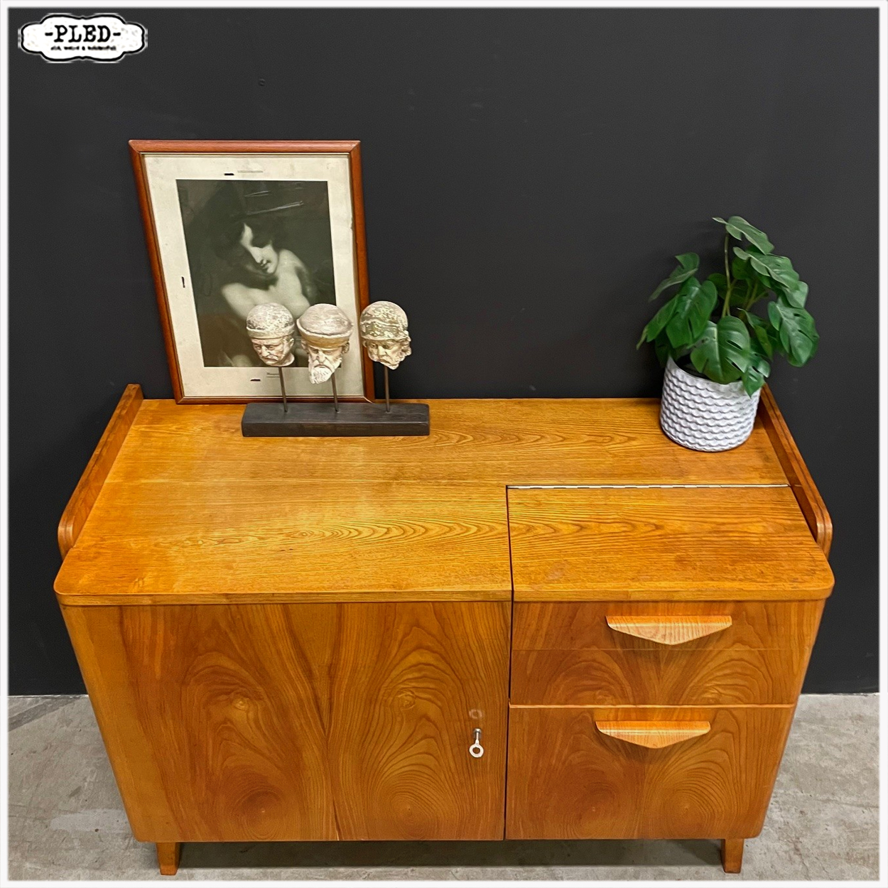 Vintage dressoir, František Jirák, jaren 60 - Afbeelding 6
