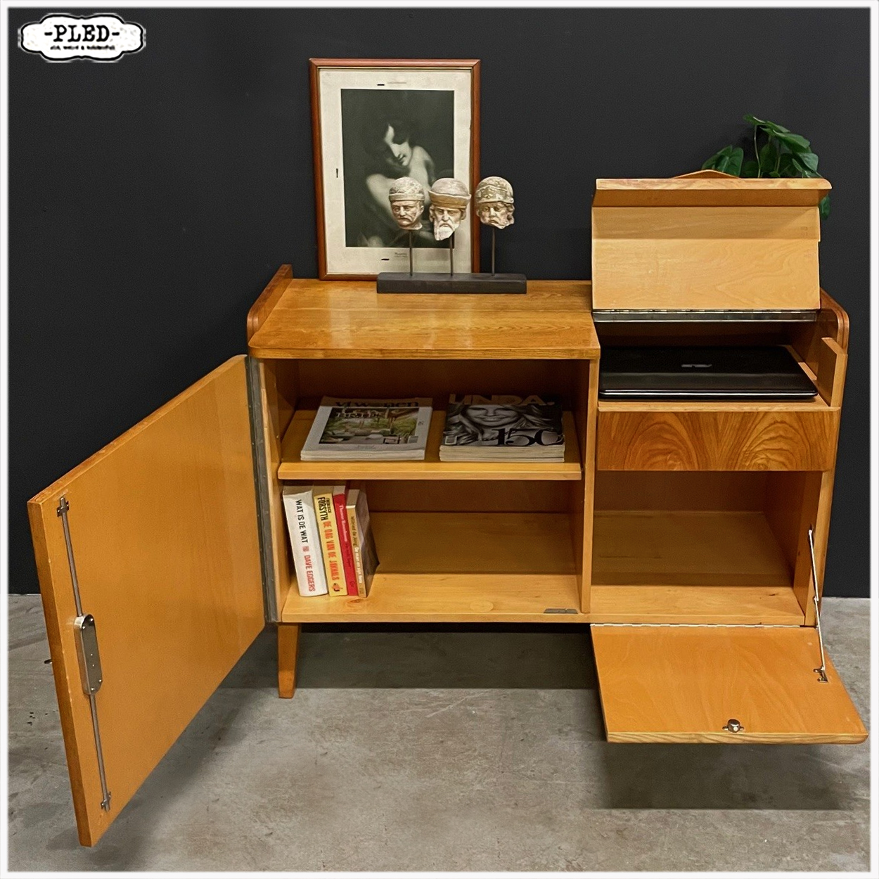 Vintage dressoir, František Jirák, jaren 60 - Afbeelding 7