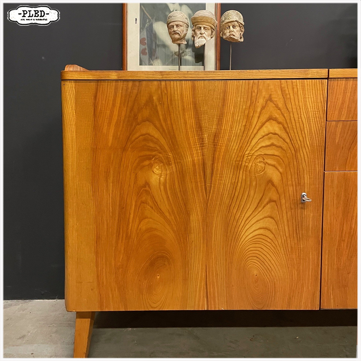 Vintage dressoir, František Jirák, jaren 60 - Afbeelding 12