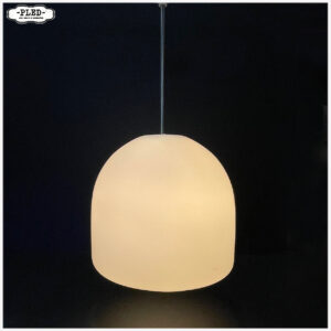 Grote opaline pendellampen, Tsjechië, jaren 70