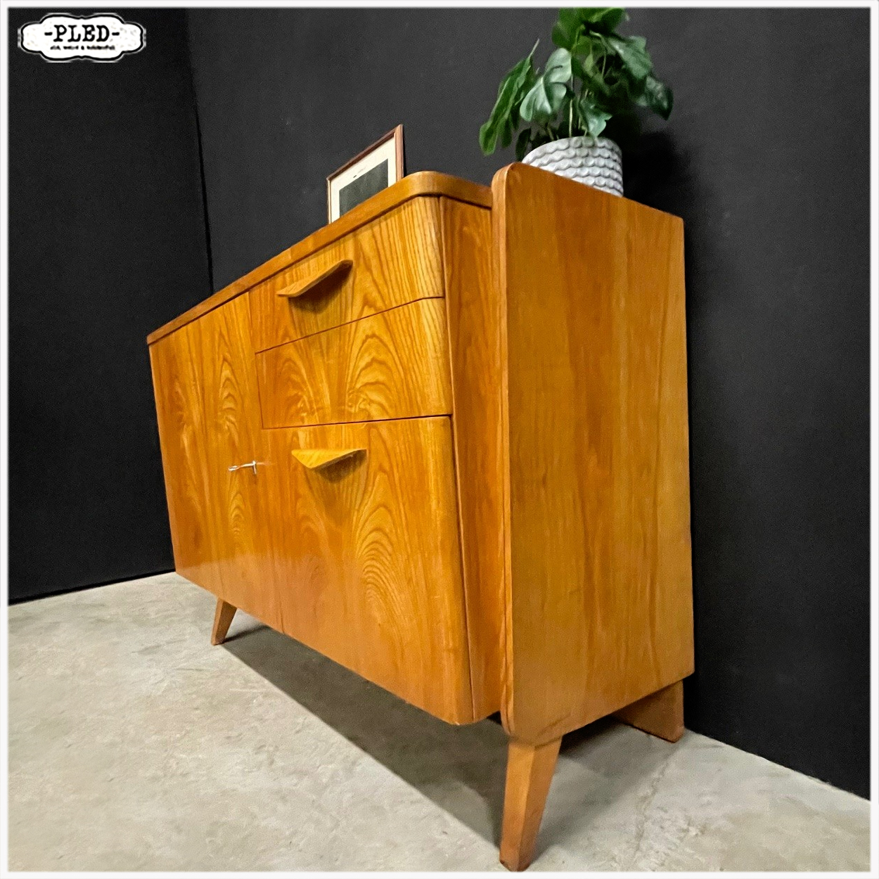 Vintage dressoir, František Jirák, jaren 60 - Afbeelding 8