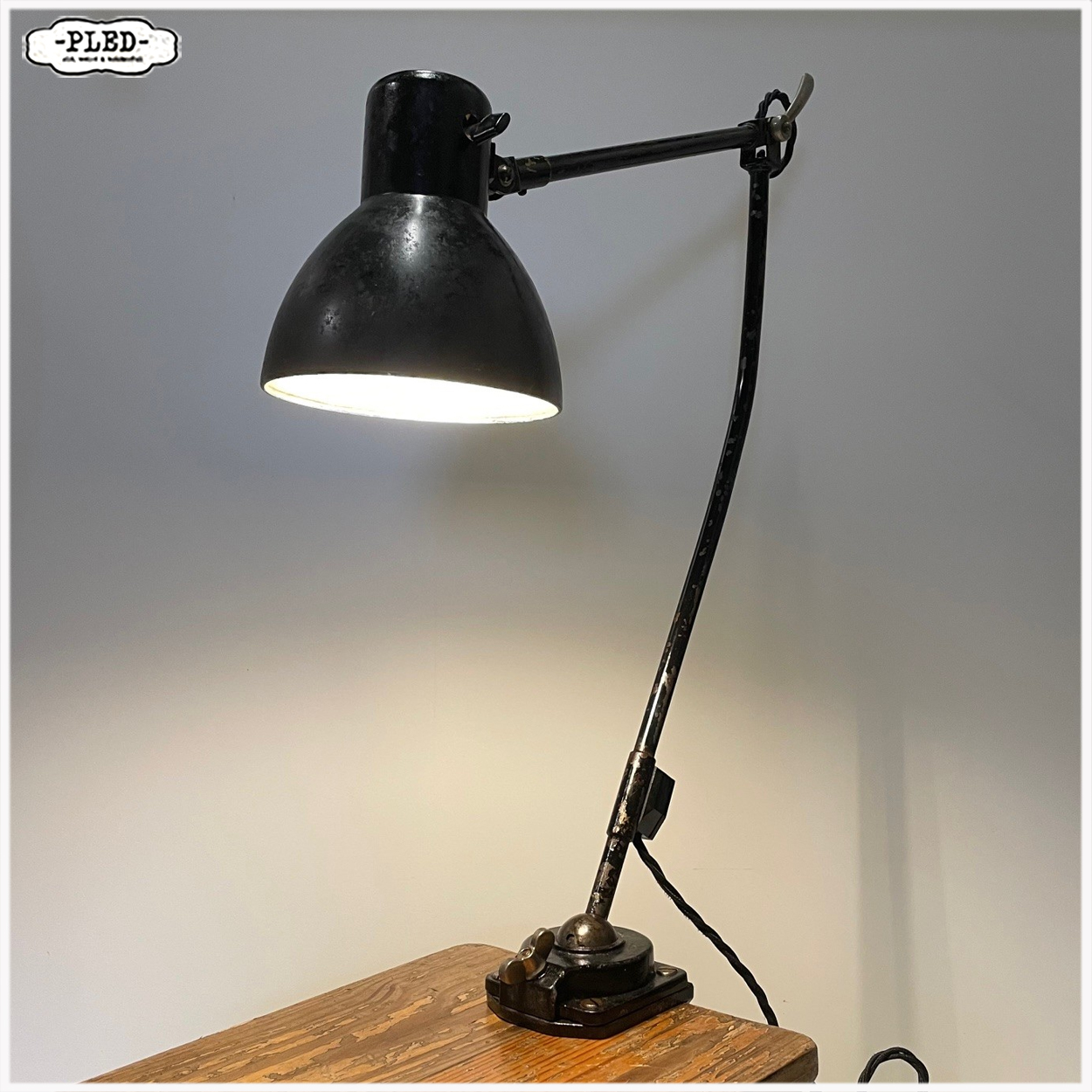 Twee armige Kandem klemlamp, Model 971 K30 - Afbeelding 10