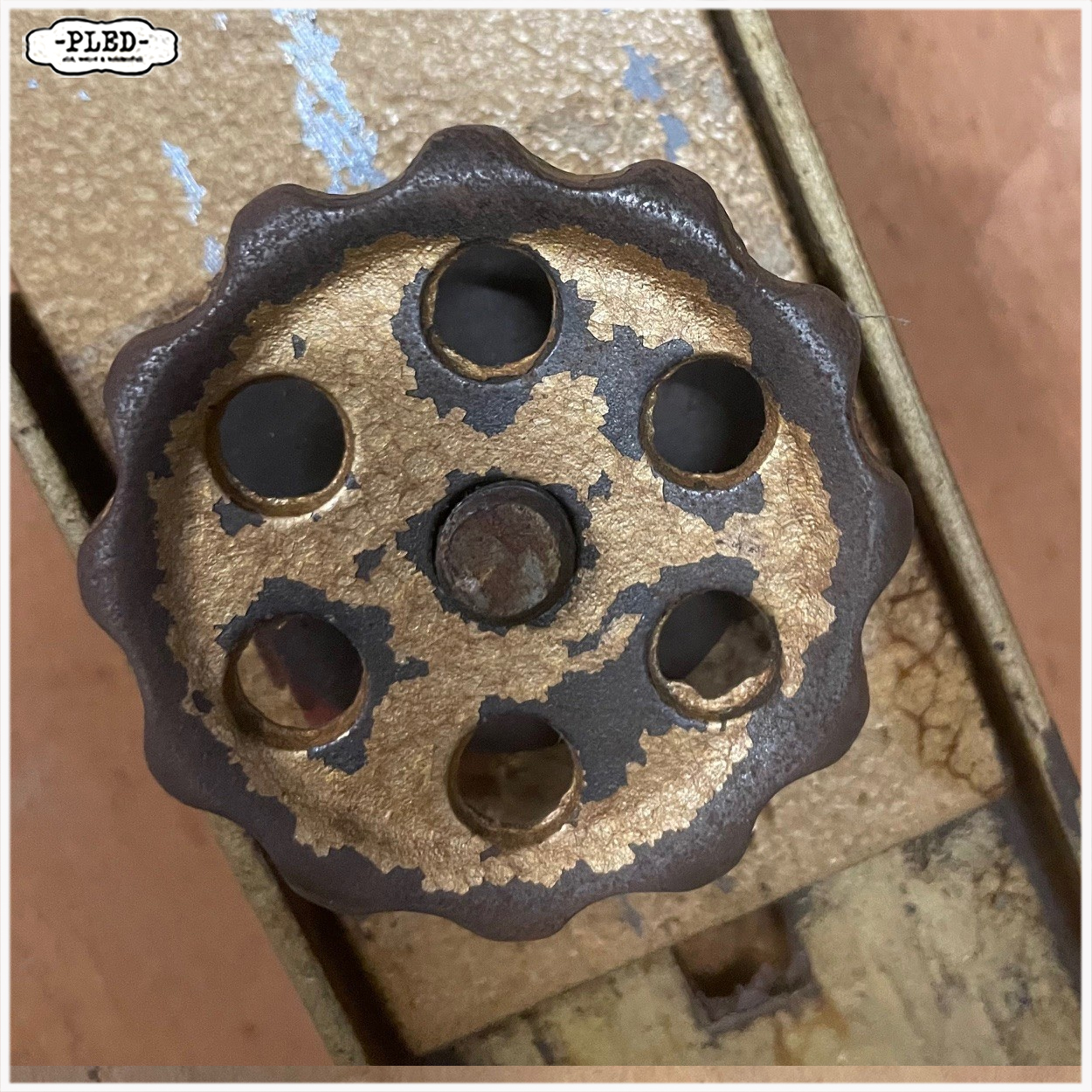 Vintage Ama Elastik bureaustoel Model 364 - Afbeelding 14