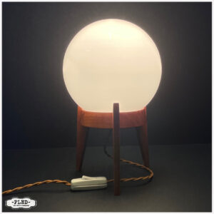 Opaline tafellamp, ÚLUV, Tsjechoslowakije, 1960s