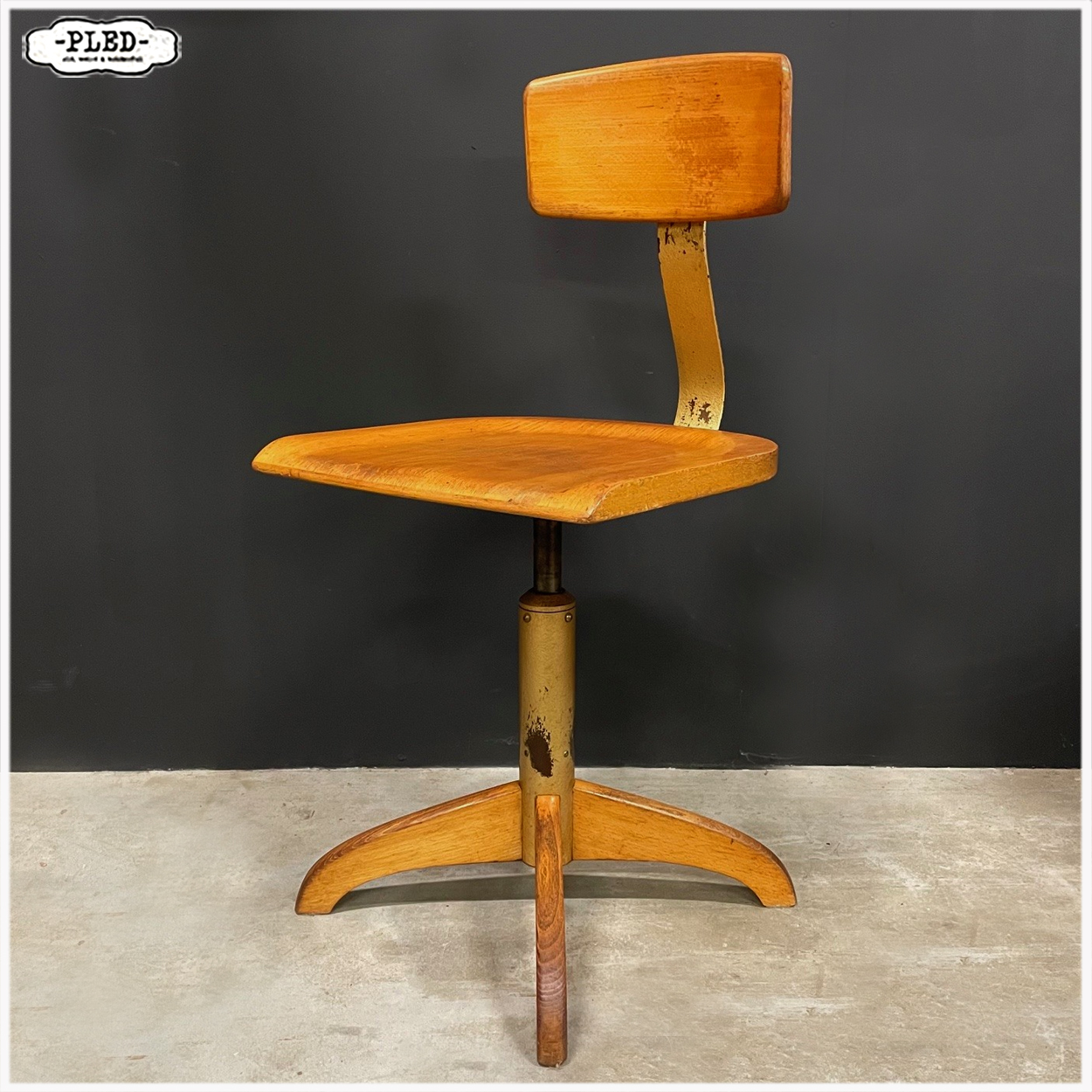 Vintage Ama Elastik bureaustoel Model 364