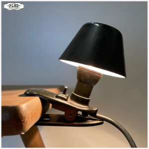 Klein bakelieten klemlampje van Elektrosvit, jaren 50