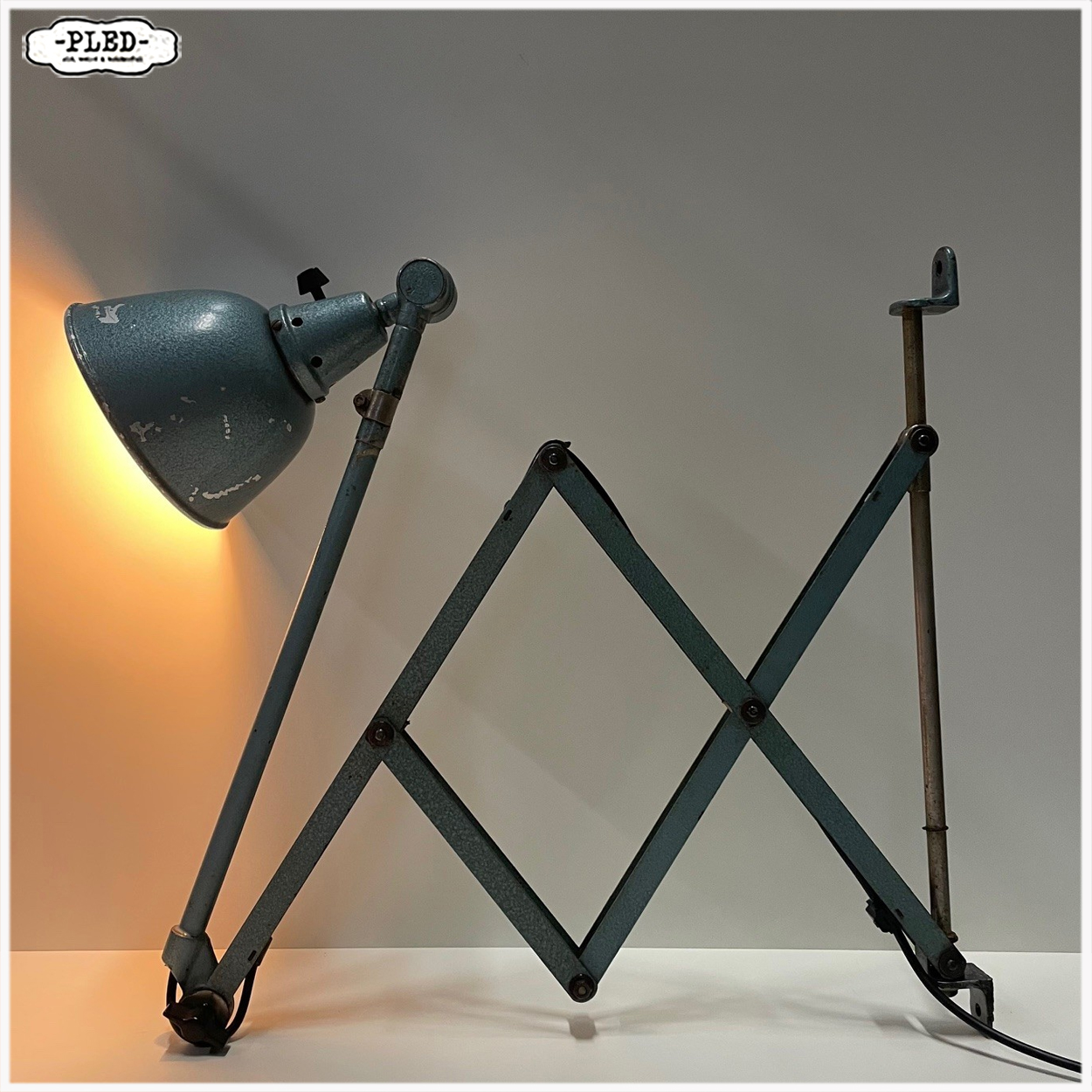 Midgard schaarlamp Model 1000-I, Curt Fischer