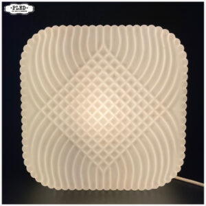 opaline plafonnière / wandlamp – jaren 60/70, Bohemen