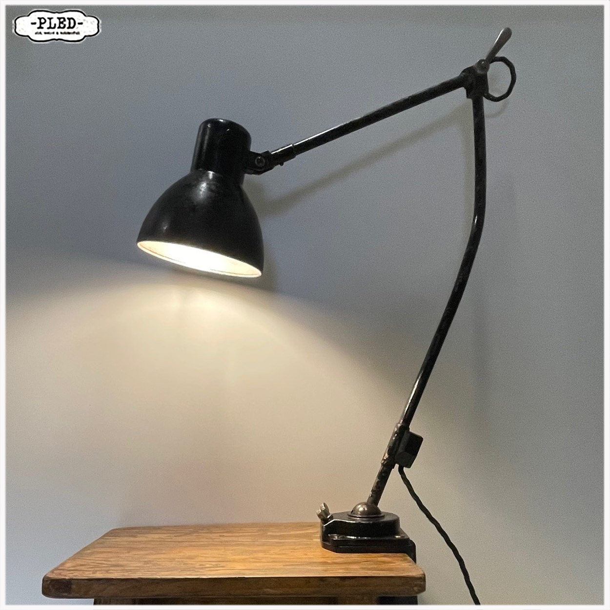 Twee armige Kandem klemlamp, Model 971 K30 - Afbeelding 5