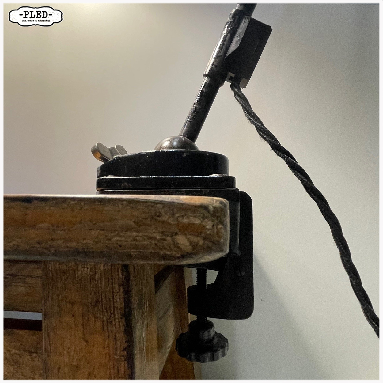 Twee armige Kandem klemlamp, Model 971 K30 - Afbeelding 14