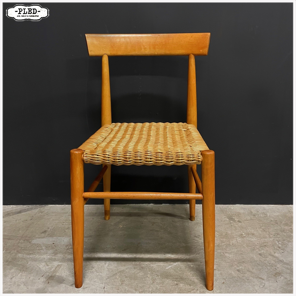 Set van twee beukenhouten stoelen, Krásná Jizba - Afbeelding 5