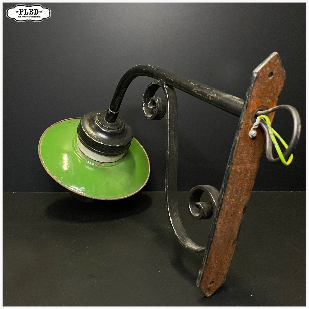 Oude wandlamp / buitenlamp - Afbeelding 5