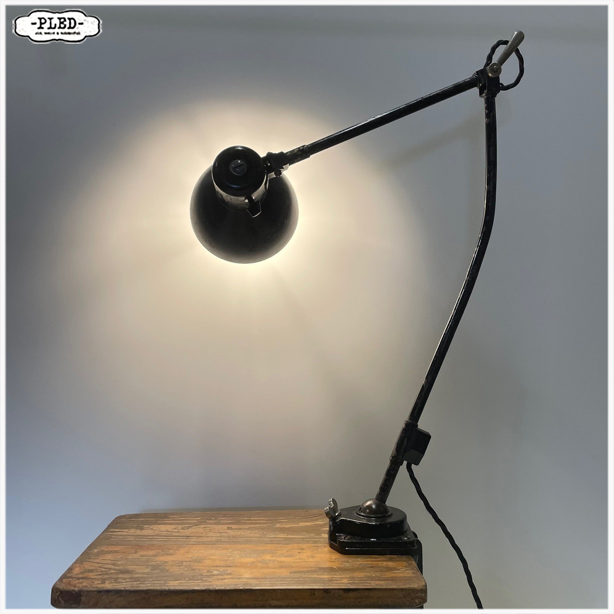 Twee armige Kandem klemlamp, Model 971 K30 - Afbeelding 6