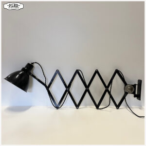Grote schaarlamp van Philipp Weber, 1930s