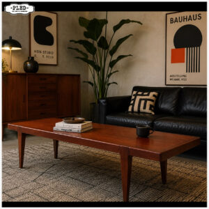 Vintage teak 'Brando' salontafel, Zweden, Erik Wörtz