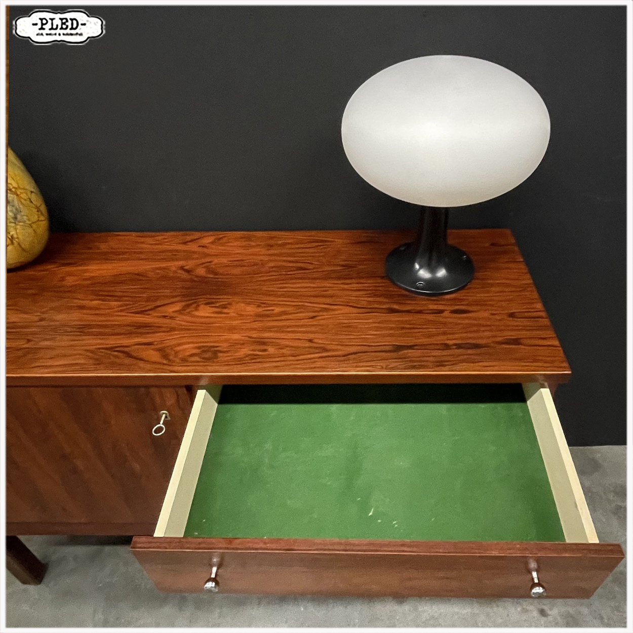 Vintage palissander fineer sideboard, 1970s - Afbeelding 10