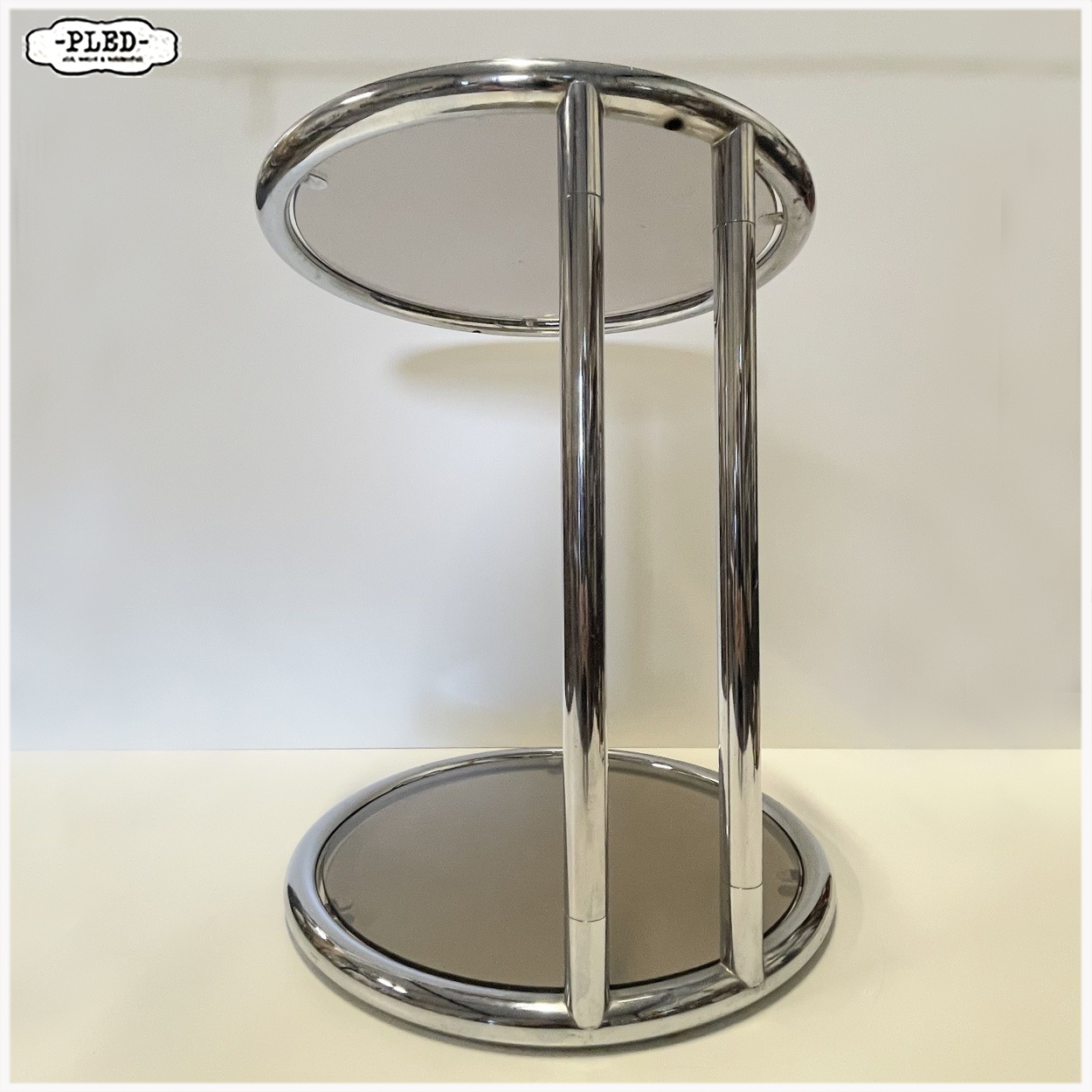 Vintage bijzettafel, Bauhaus, Eileen Gray - Afbeelding 8