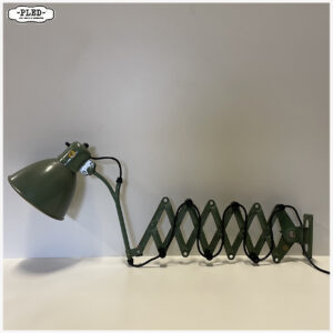 Erg mooie schaarlamp van REIF Dresden, DDR