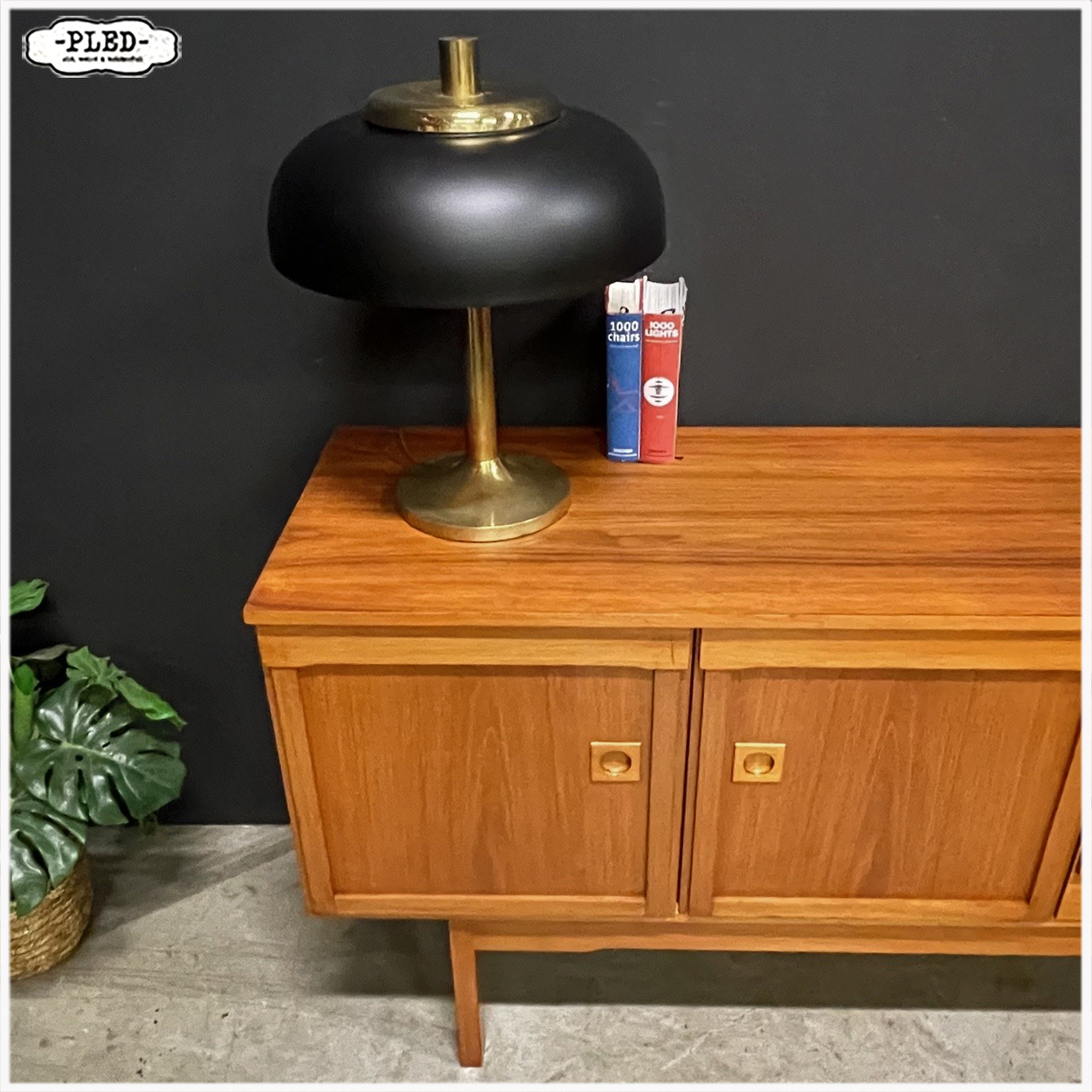 Vintage sideboard, walnoten, Zweden, 1971 - Afbeelding 17