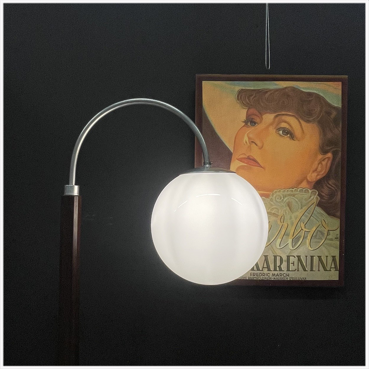 Jindrich Halabala vloerlamp, art deco, jaren dertig - Afbeelding 8