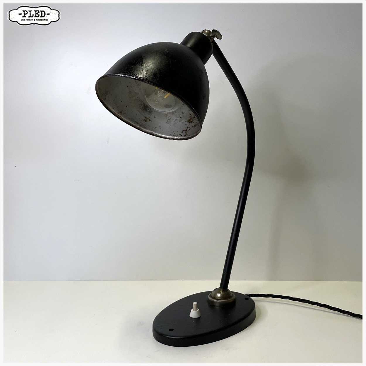 Stellax bureaulamp, by Bunte und Remmler, 1930s - Afbeelding 8