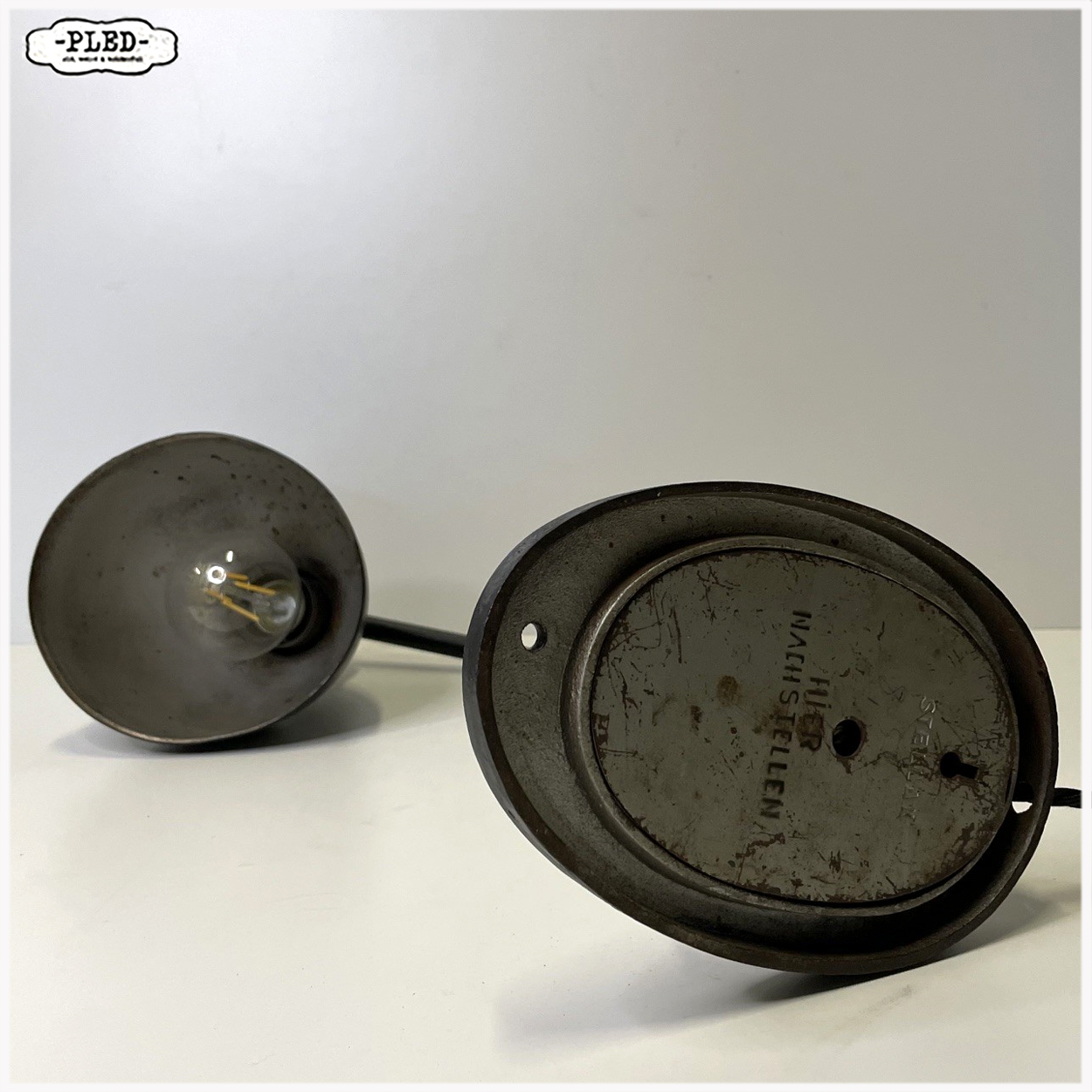 Stellax bureaulamp, by Bunte und Remmler, 1930s - Afbeelding 13
