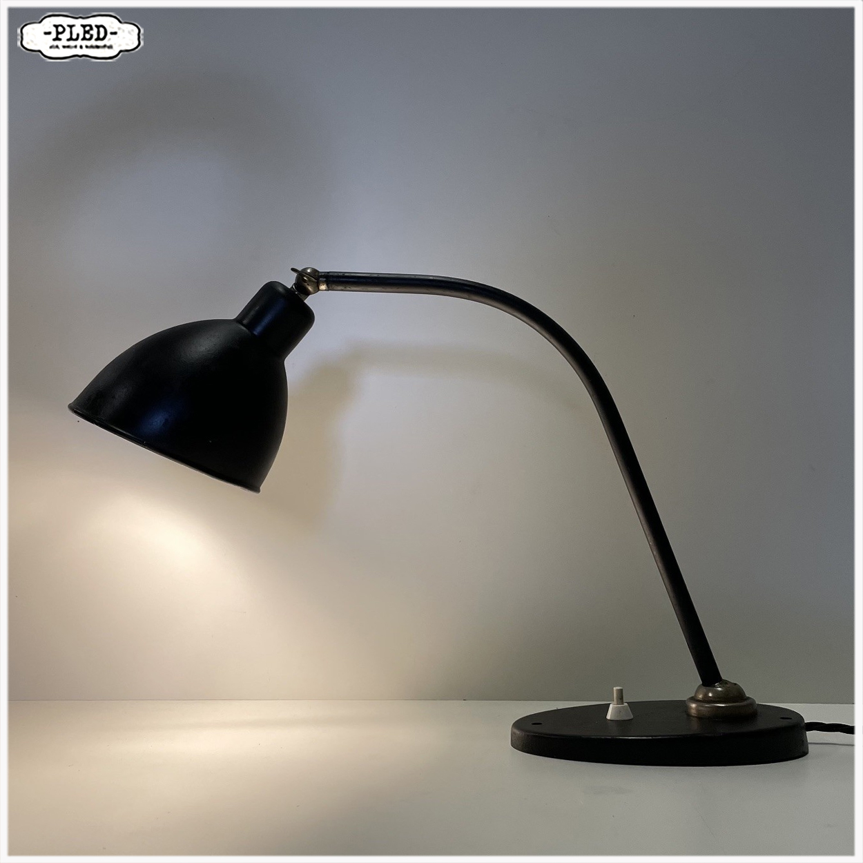 Stellax bureaulamp, by Bunte und Remmler, 1930s - Afbeelding 5