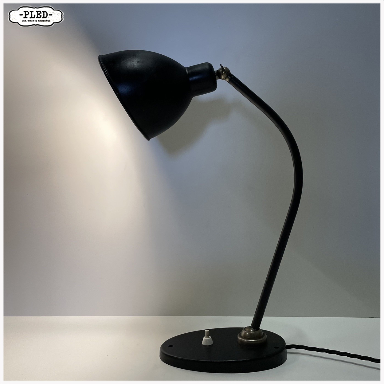 Stellax bureaulamp, by Bunte und Remmler, 1930s - Afbeelding 6