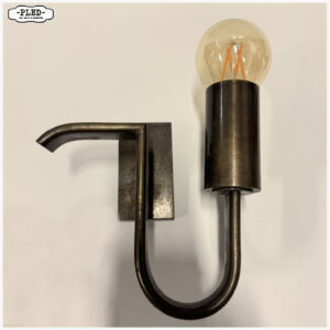 Set van twee vroege, minimalistische wandlampen, 1e helft vorige eeuw