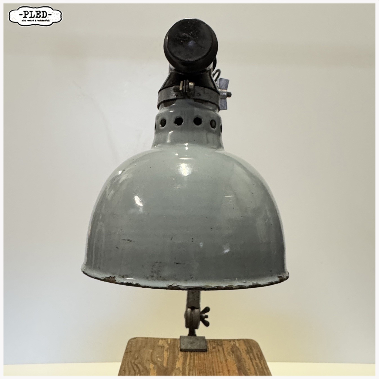 Oude Ernst Rademacher klemlamp - Afbeelding 9
