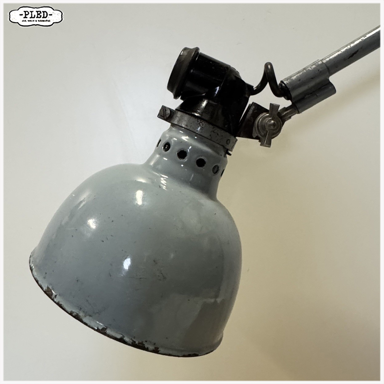 Oude Ernst Rademacher klemlamp - Afbeelding 7