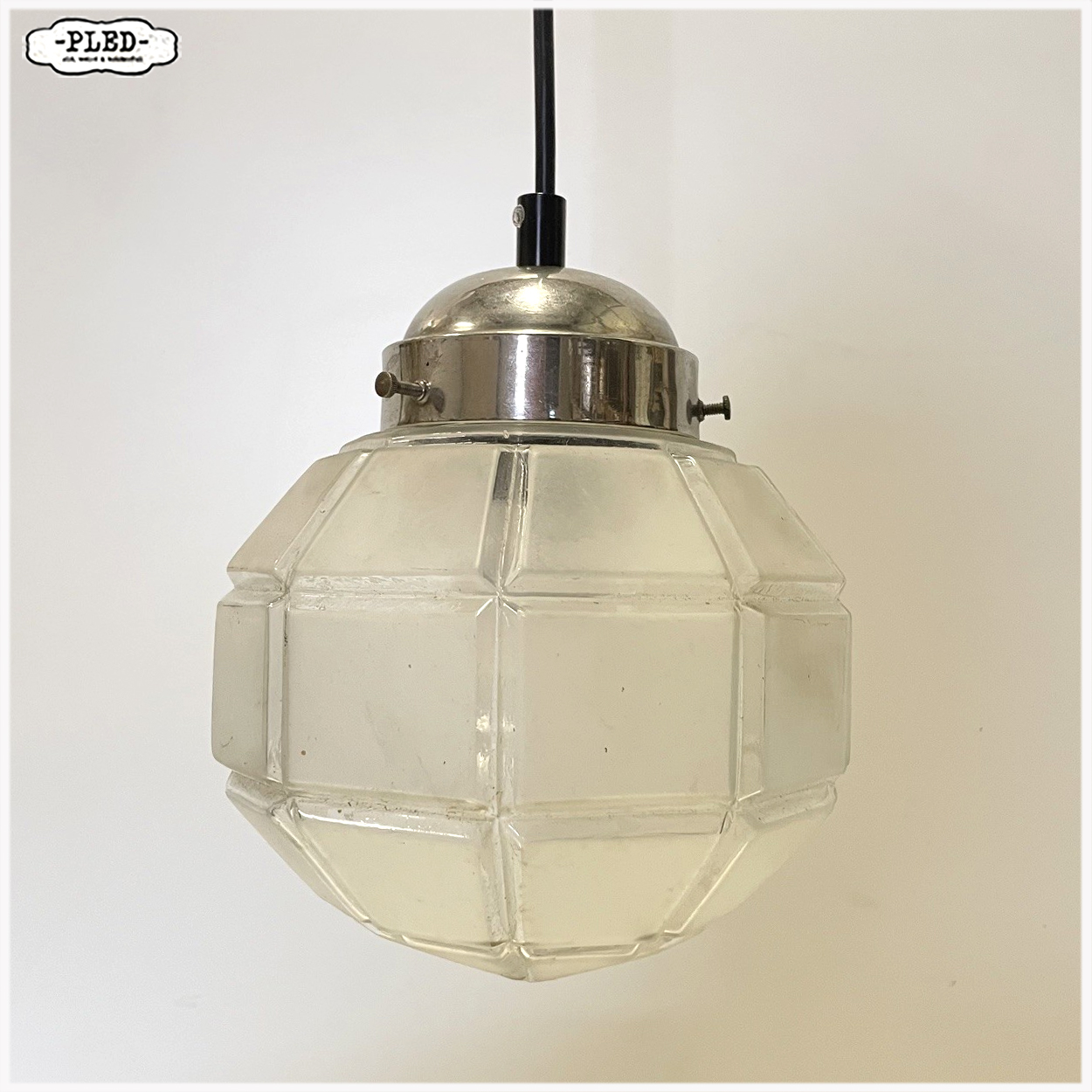 Art deco hanglamp, 1930s - Afbeelding 5