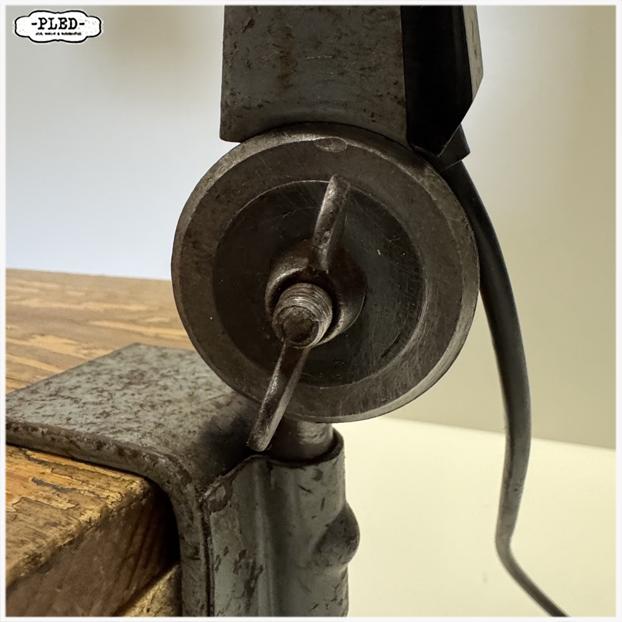 Oude Ernst Rademacher klemlamp - Afbeelding 19