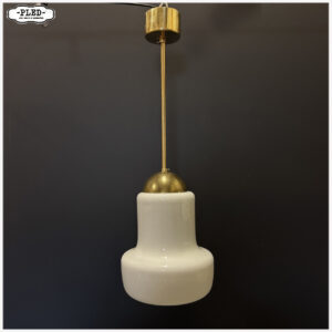 Vintage opaline pendellamp
