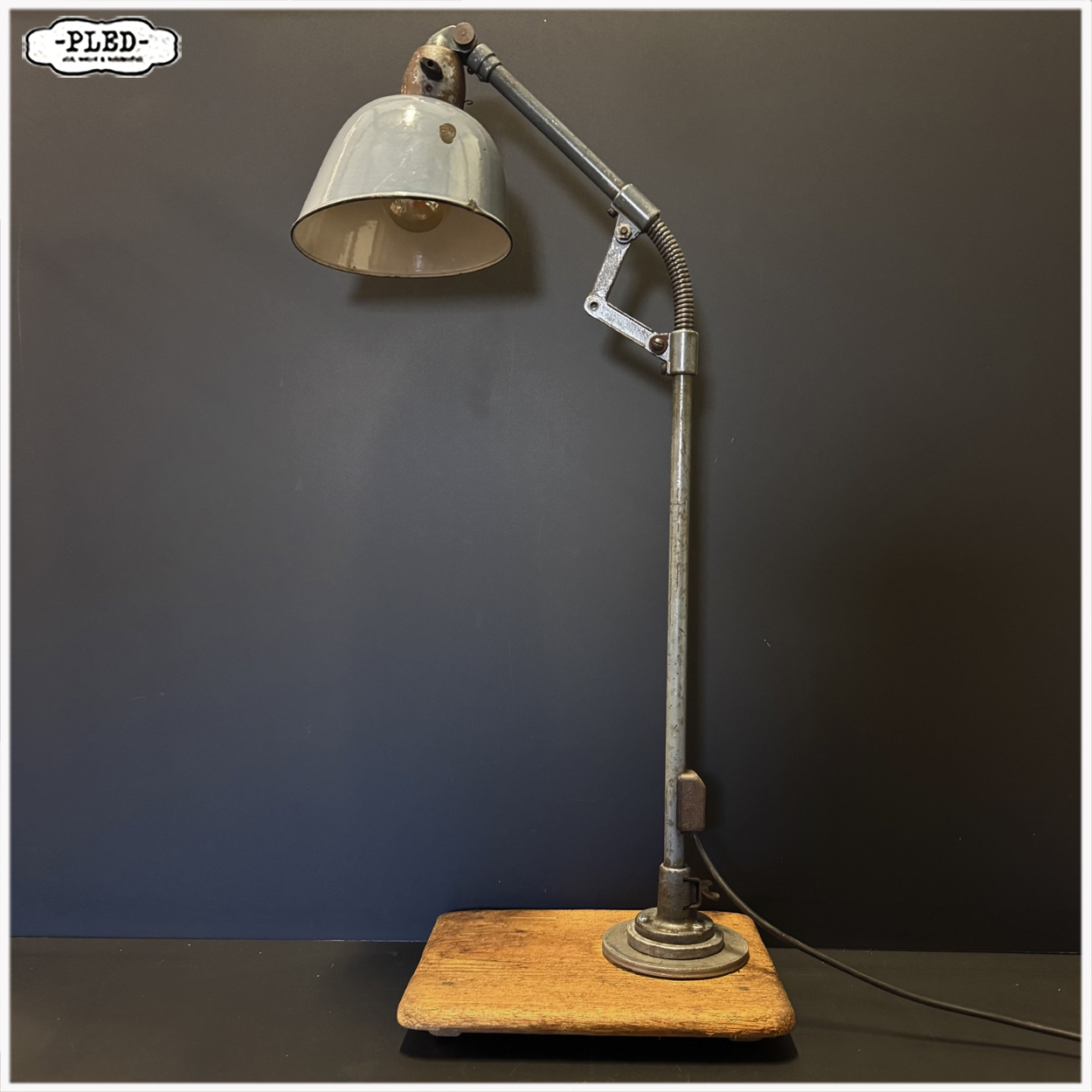 Siemens werkplaatslamp, jaren dertig - Afbeelding 4