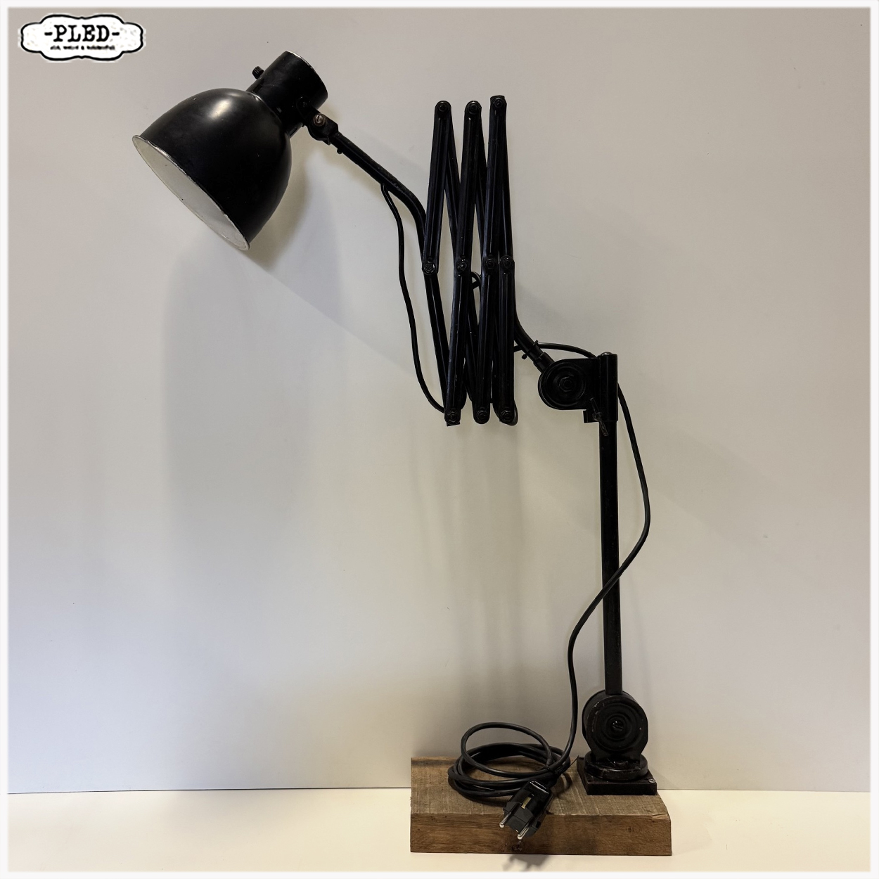 Grote industriële schaarlamp van Hala - Afbeelding 16
