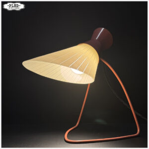 Minimalistische tafellamp, Josef Hůrka voor Napako, 1950s