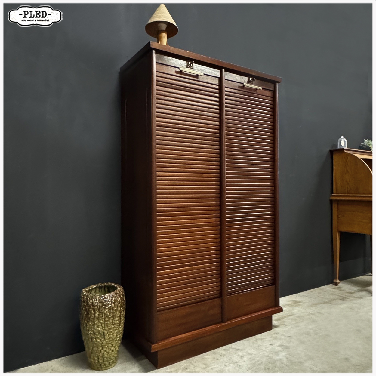 Erg mooie midcentury roldeurkast - Afbeelding 5
