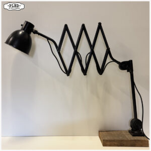 Grote industriële schaarlamp van Hala
