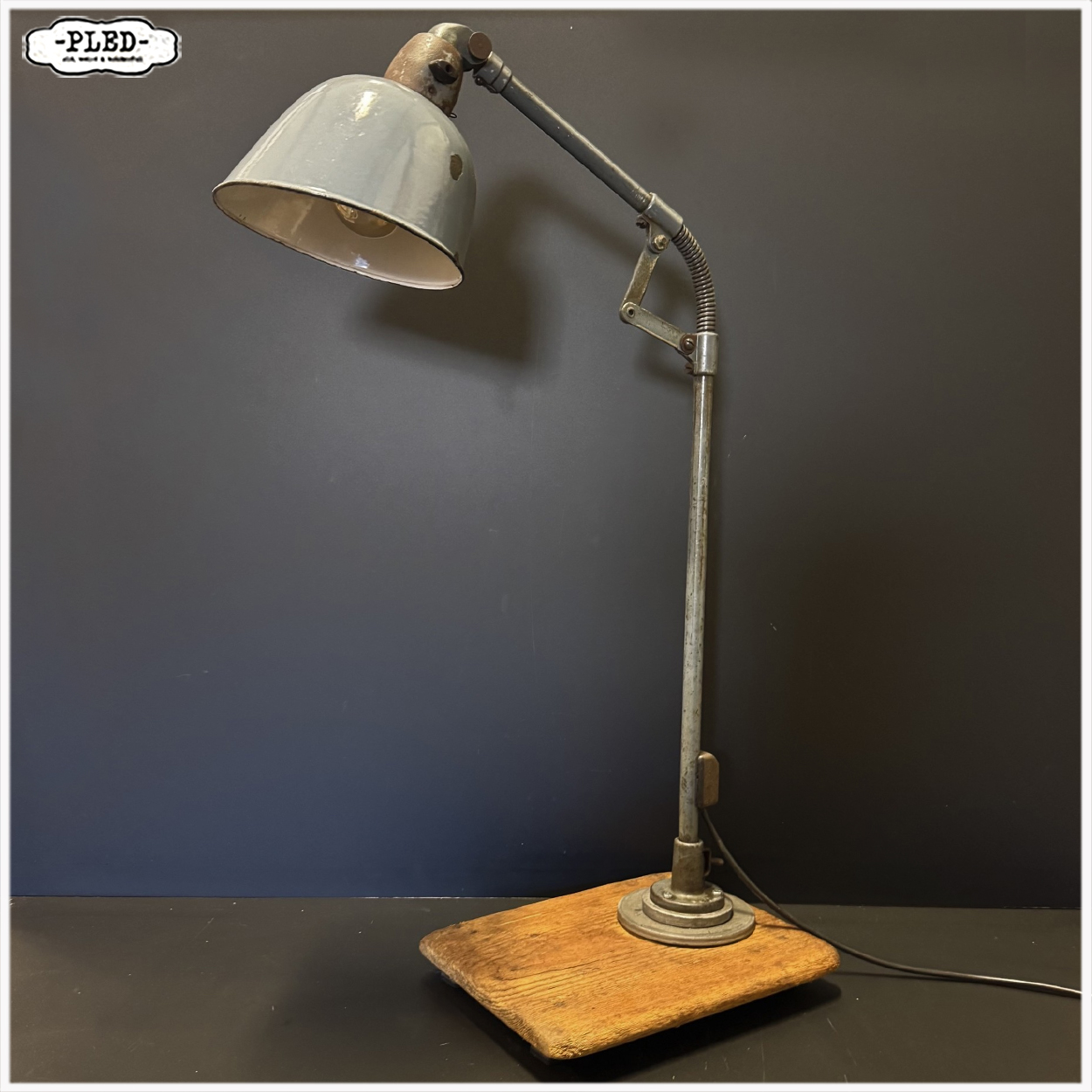 Siemens werkplaatslamp, jaren dertig - Afbeelding 3