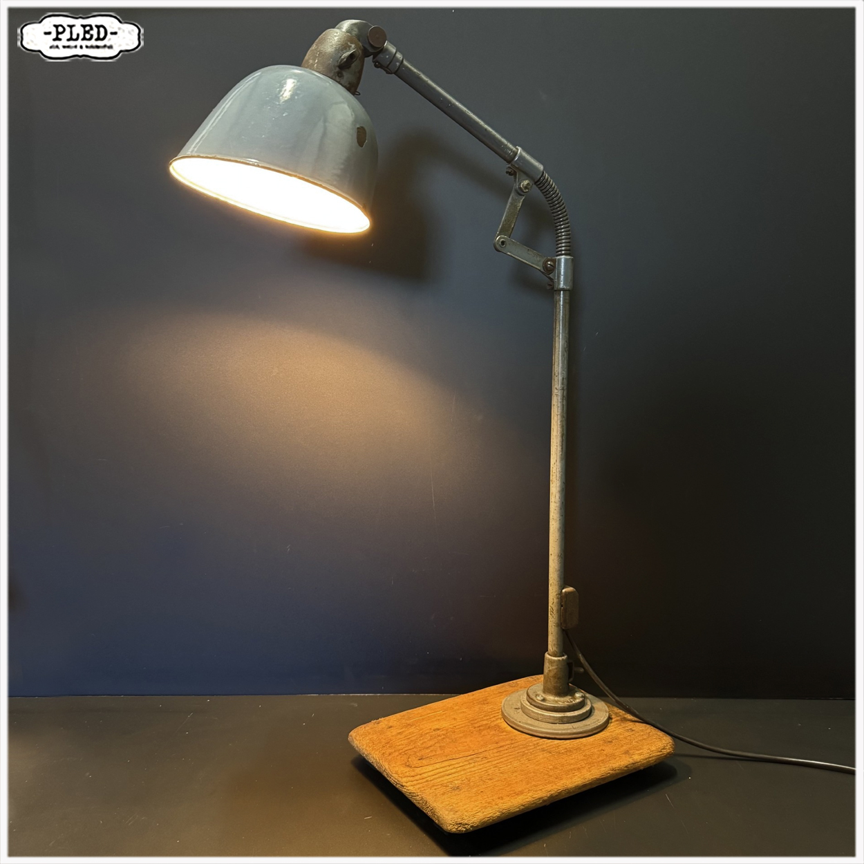 Siemens werkplaatslamp, jaren dertig - Afbeelding 2